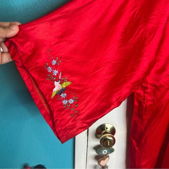 Yijin silk beautiful embroidery all over 4O’s oriental Chinese gorgeous unique - Picture 8 of 16